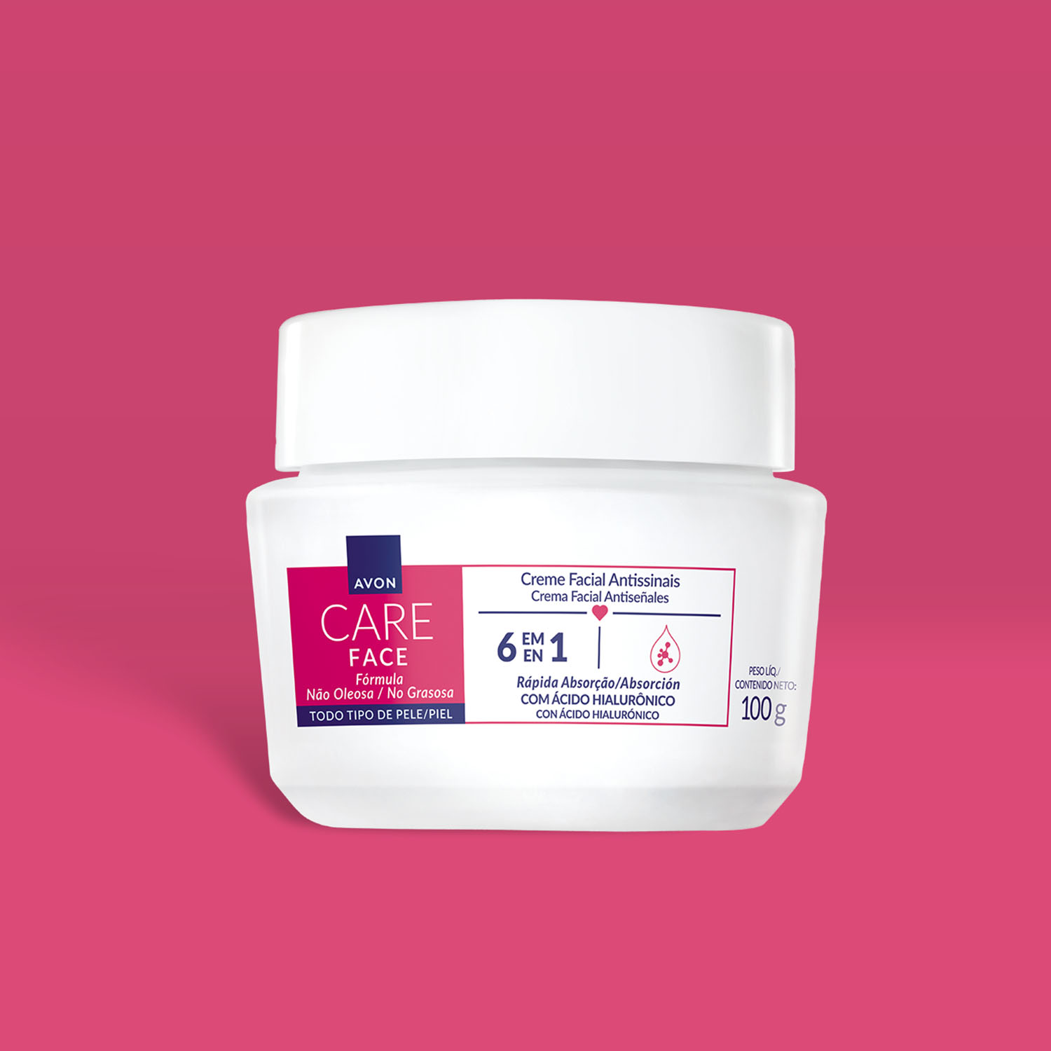 Banner mobile do Avon Care