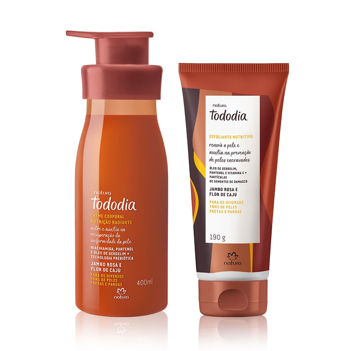 Esfoliante Nutritivo Tododia em close-up