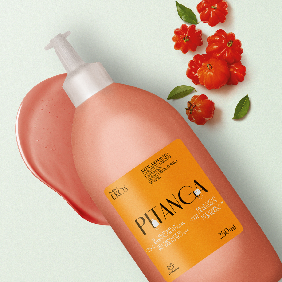 1766728002 599 Refil Sabonete Liquido para Maos Ekos Pitanga