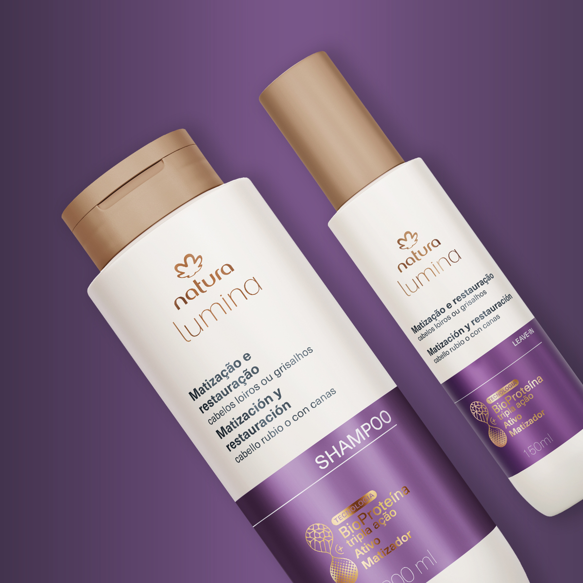 Kit Lumina Matização para Loiros e Grisalhos (2 produtos) 5 1766734710 26 Kit Lumina Matizacao para Loiros e Grisalhos 2 produtos