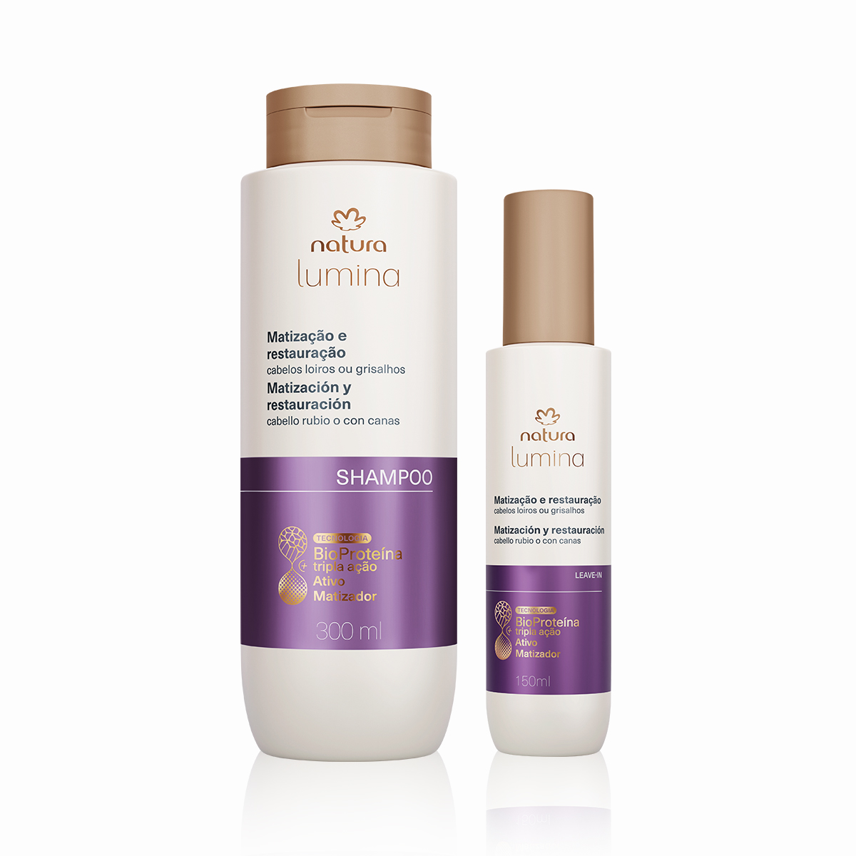 Kit Lumina Matização para Loiros e Grisalhos (2 produtos) 4 1766734710 98 Kit Lumina Matizacao para Loiros e Grisalhos 2 produtos