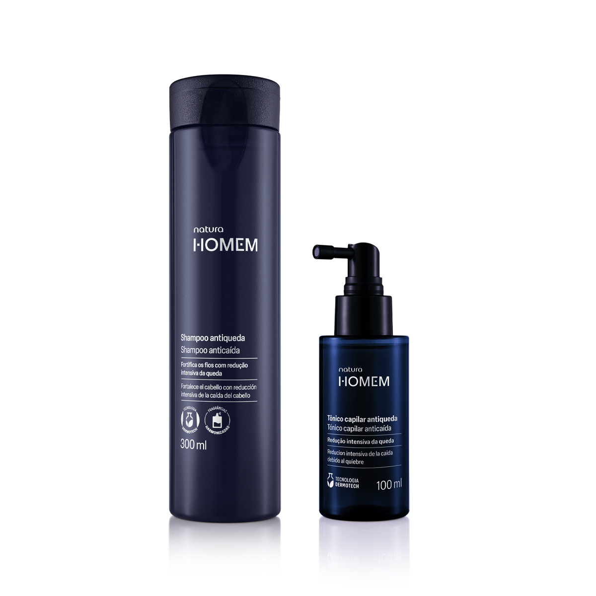 Shampoo Antiqueda Natura Homem close-up