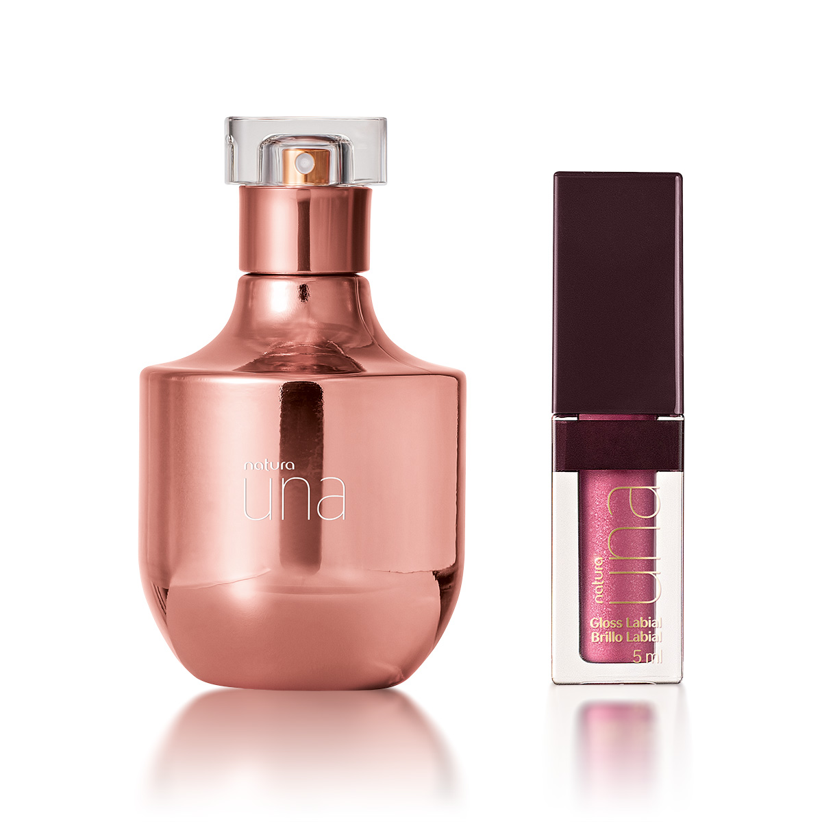 Detalhe do deo parfum Una