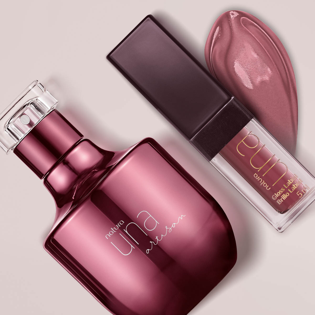 Detalhe do Gloss Una