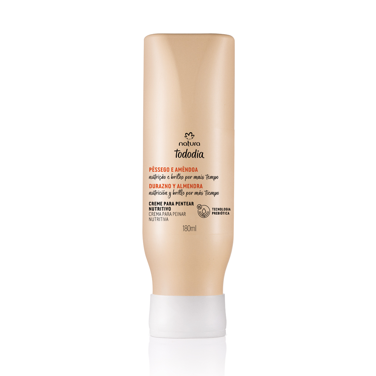1766792302 138 Creme para Pentear Nutritivo Tododia Pessego e Amendoa 180 ml