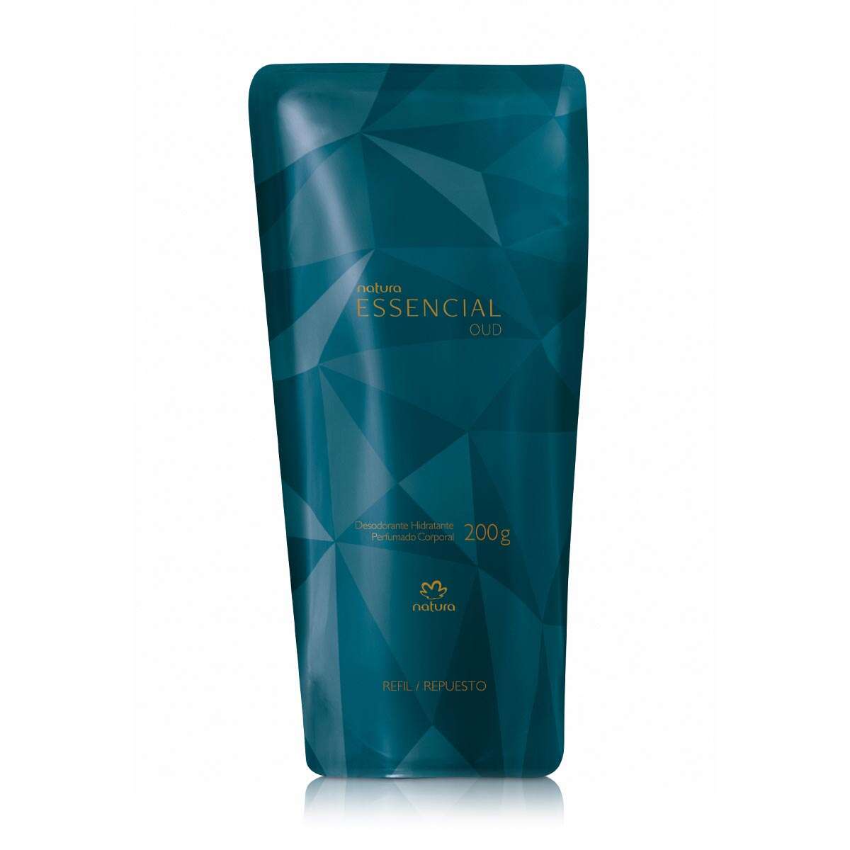 Refil Desodorante Hidratante Corporal Perfumado Essencial Oud 4 Detalhe do produto Essencial Oud