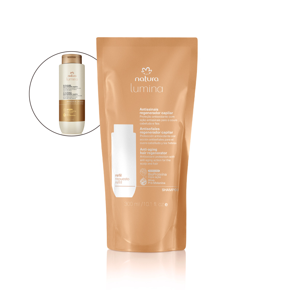 Detalhe do produto Shampoo Lumina