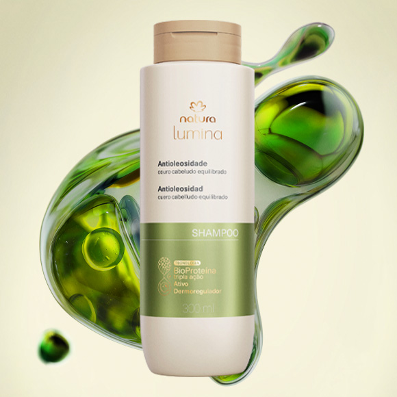 Visual mobile do Shampoo Natura Lumina Antioleosidade