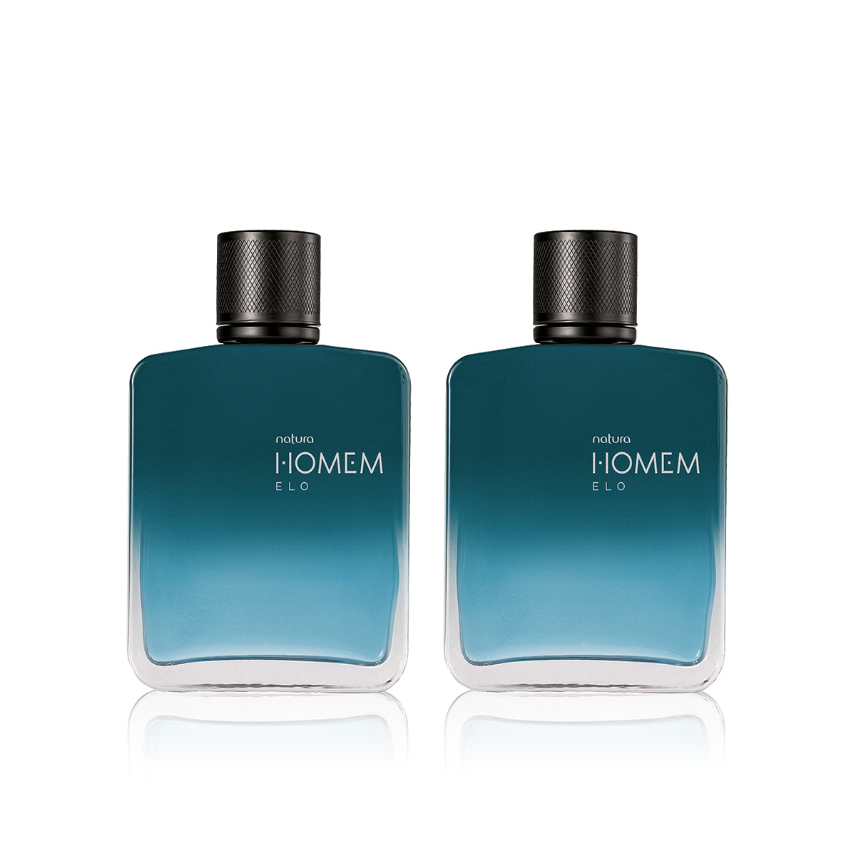 Detalhe do frasco Natura Homem Elo