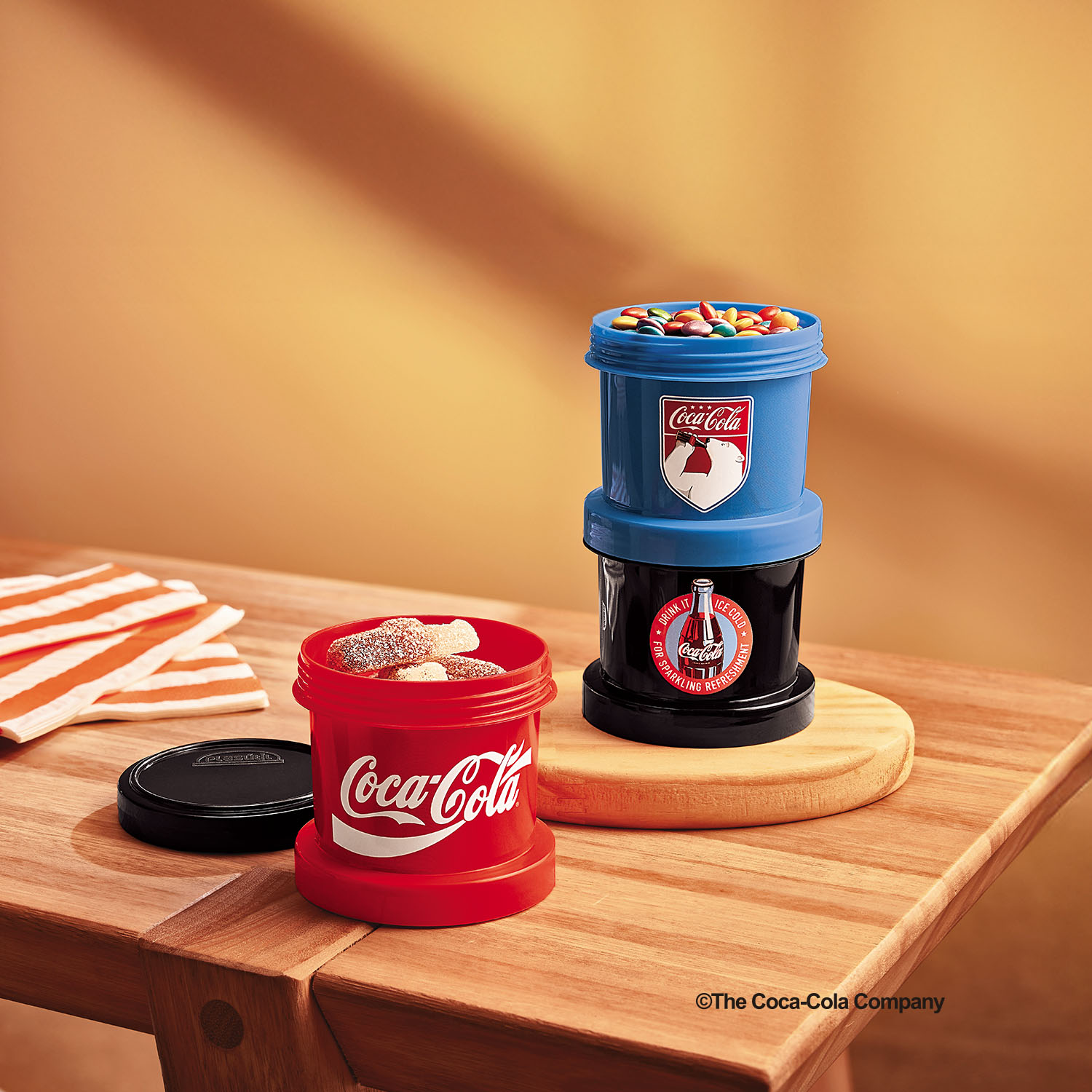 Banner mobile Kit 3 Potinhos Coca-Cola