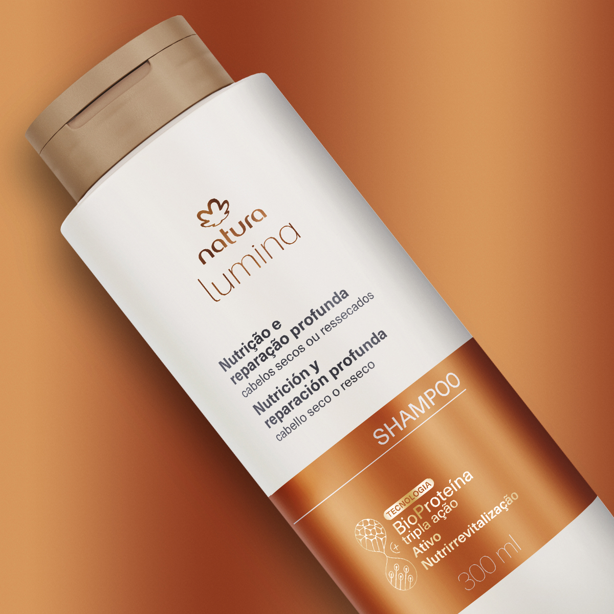 Ingredientes chave do Shampoo Lumina