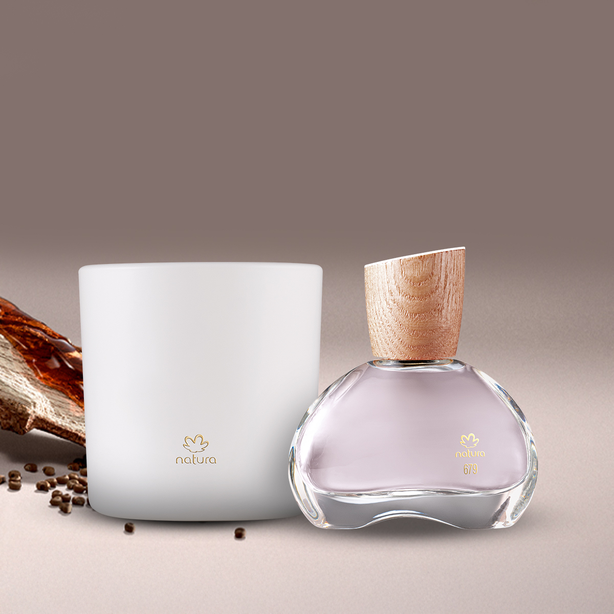 Kit Eau de Parfum Natura 679 Ambrette Copaíba e Vela Perfumada 774 Rosa Capitiú (2 produtos) 4 1766888380 729 Kit Eau de Parfum Natura 679 Ambrette Copaiba e Vela
