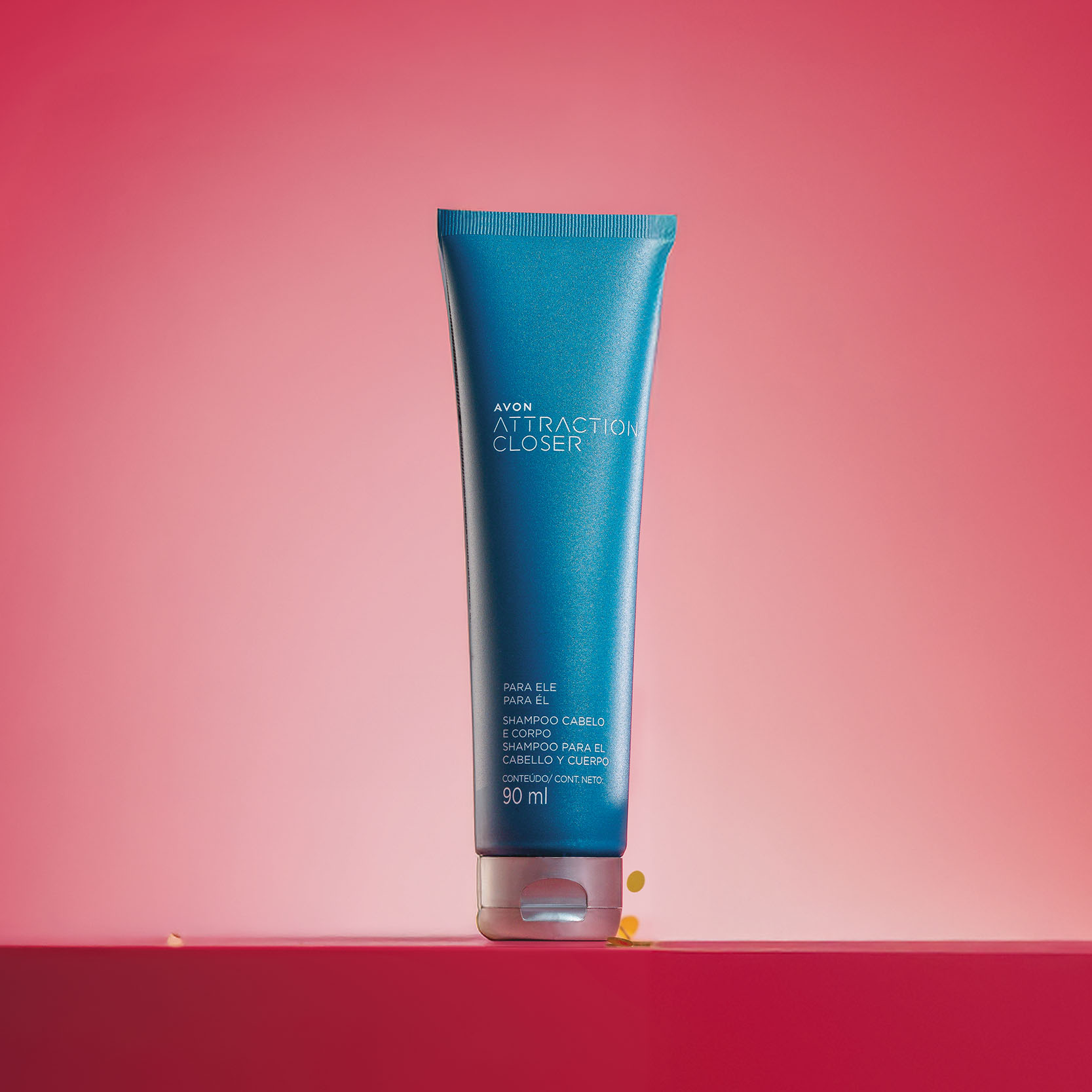 1766900555 25 Attraction Closer para Ele Shampoo Cabelo e Corpo