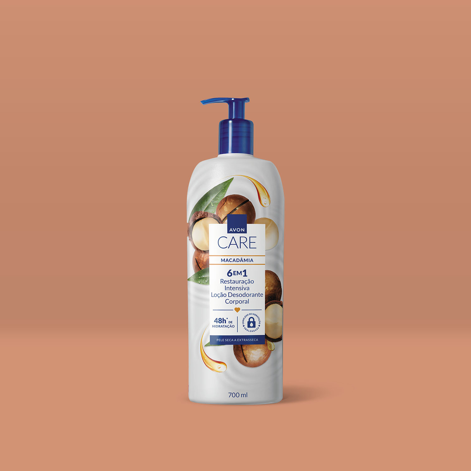 Banner mobile da Loção Óleo de Macadâmia Avon Care