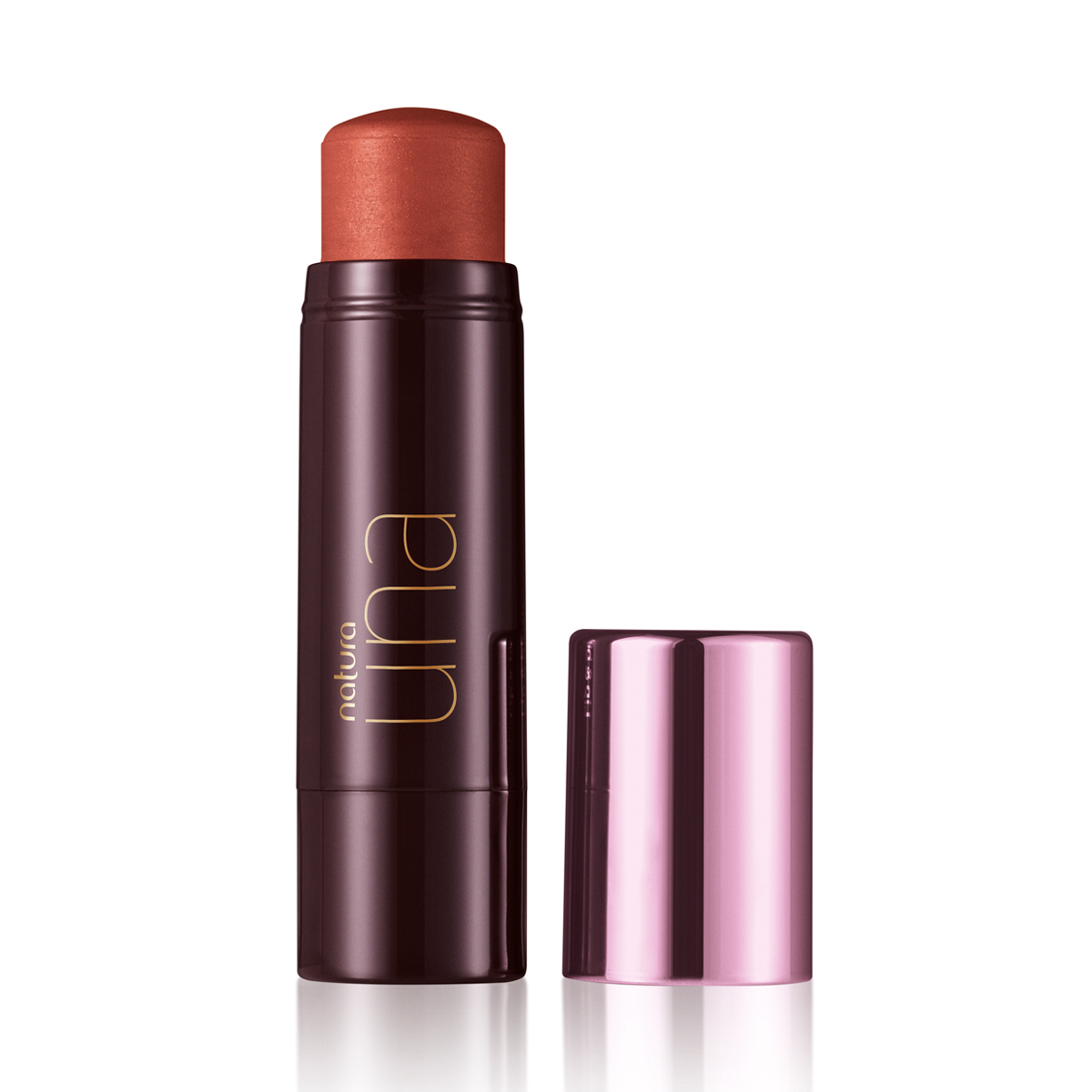 Lip e Blush Stick Una 4 Detalhe do Lip e Blush Stick Una