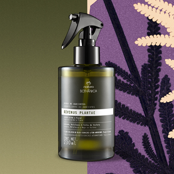 Visual mobile do Spray Divinus Plantae