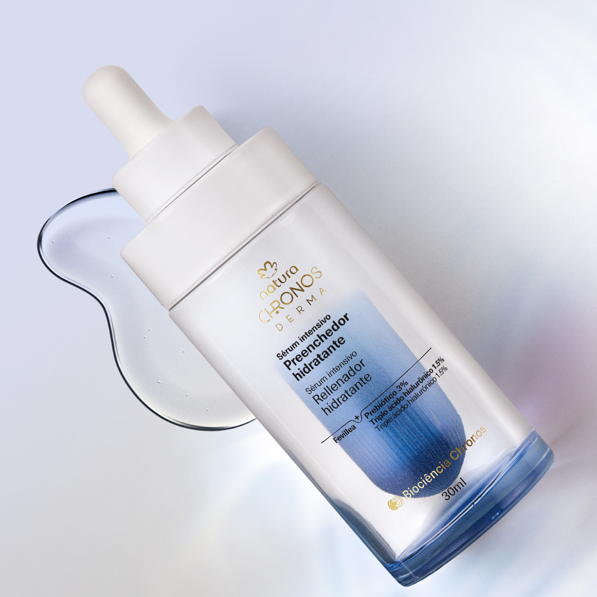 Aplicação do Sérum Chronos Derma