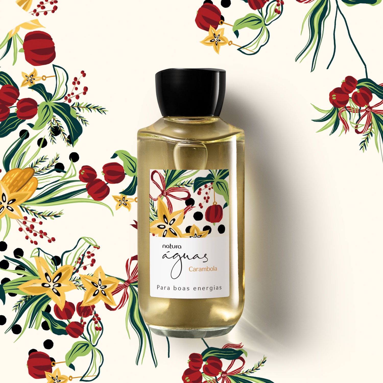 Visual mobile da fragrância revigorante