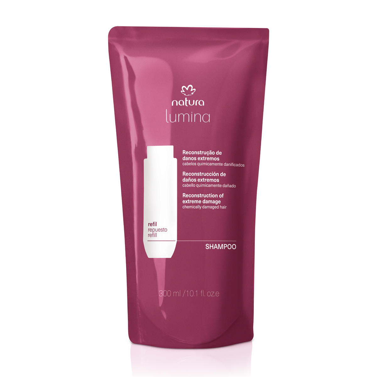 Ingredientes e fórmula do Shampoo Reestruturante Lumina