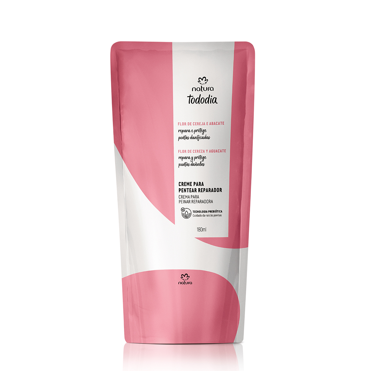Detalhe do Creme para Pentear Reparador Tododia