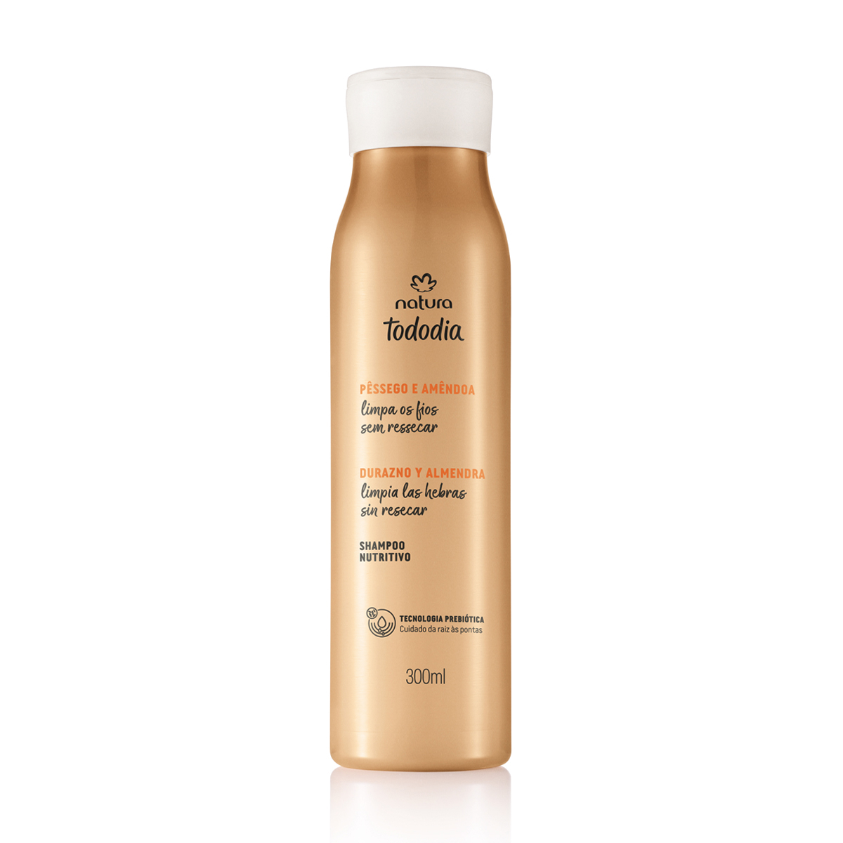 Close-up do produto Shampoo Nutritivo Tododia