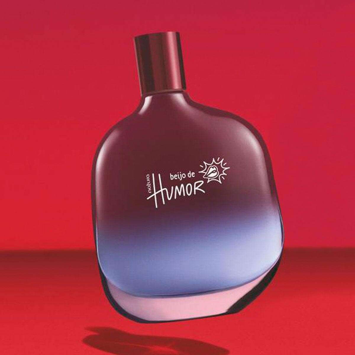 Outra vista do frasco Beijo de Humor 75ml
