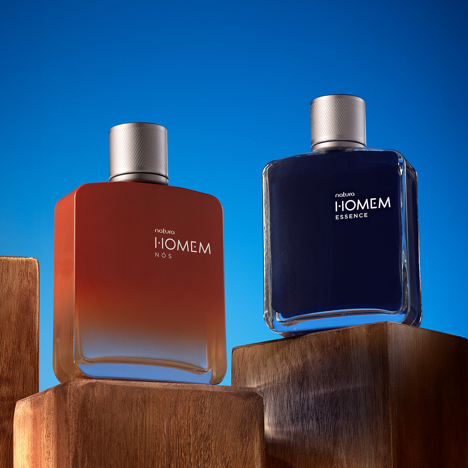 Kit Natura Homem Essence e Natura Homem Nós 3 Visual mobile do kit fragrâncias Natura Homem