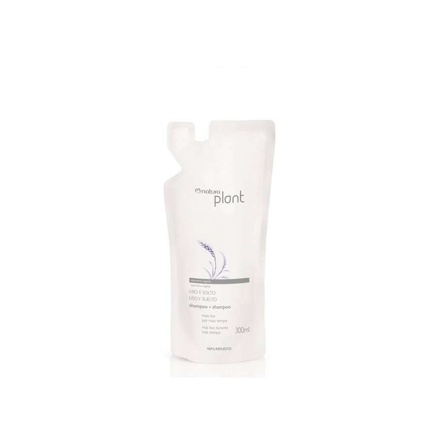 Refil Shampoo Liso e Solto 3 Shampoo Liso e Solto em uso