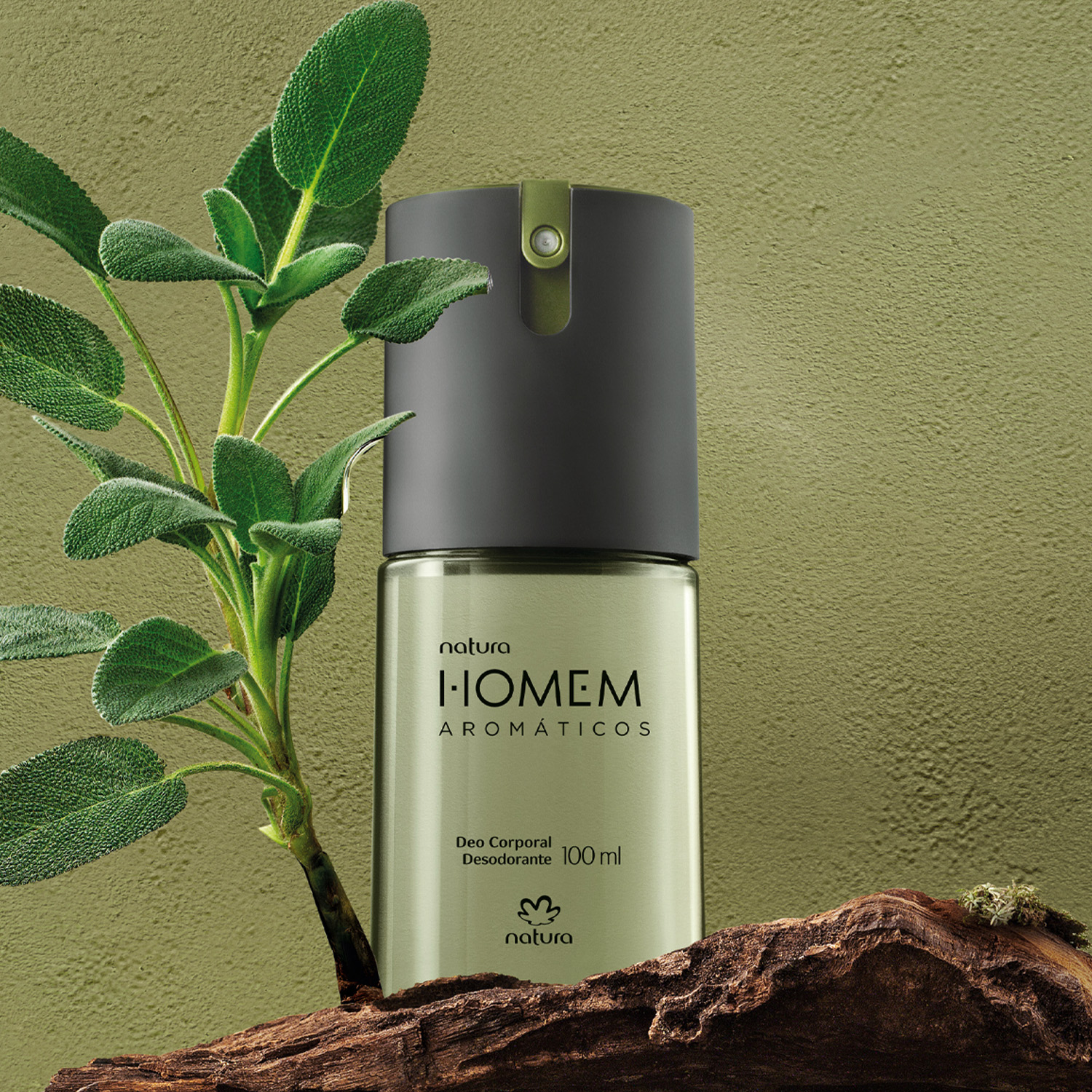 Visual mobile do Desodorante Natura Homem Aromáticos