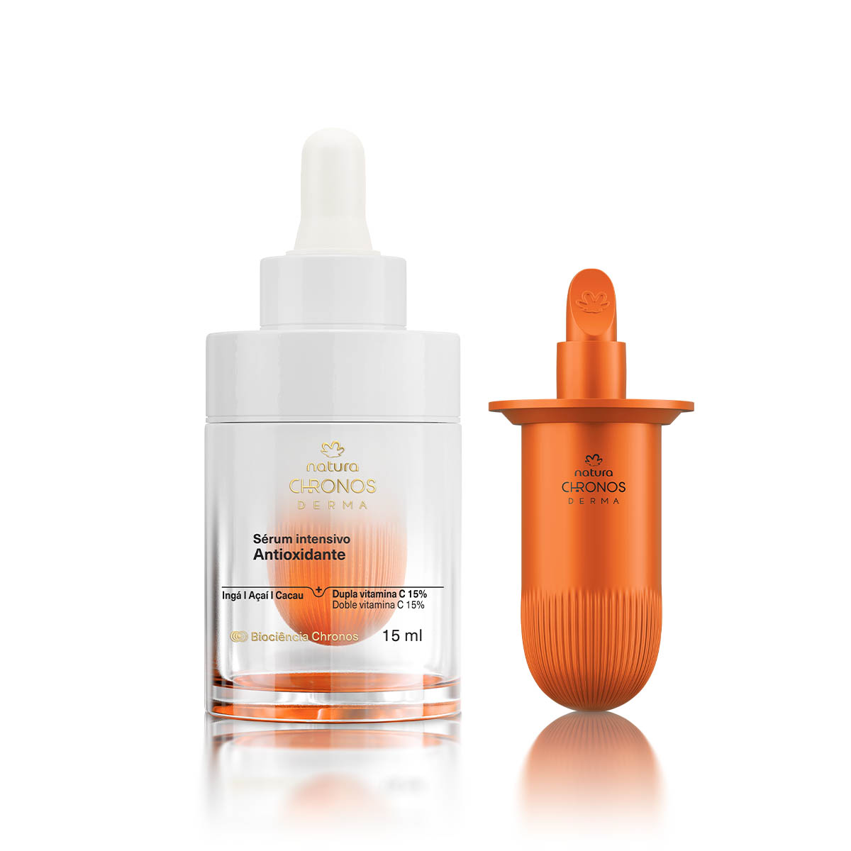 Detalhe do produto sérum Antioxidante Chronos Derma