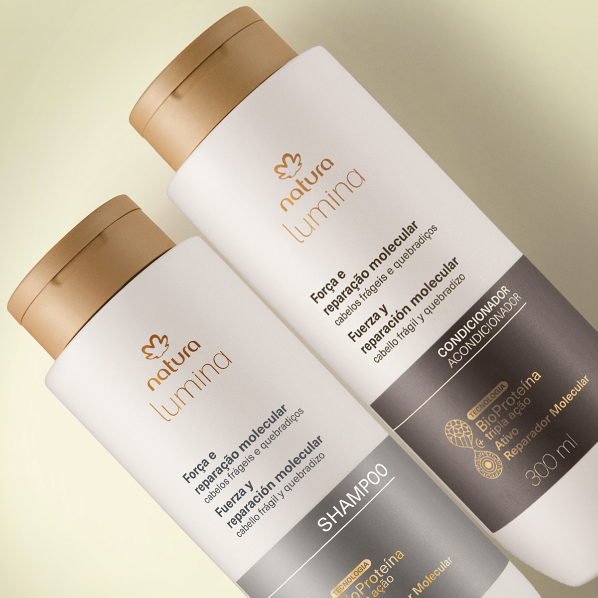 1767144285 233 Kit Shampoo e Condicionador Lumina Forca e Reparacao Molecular 2