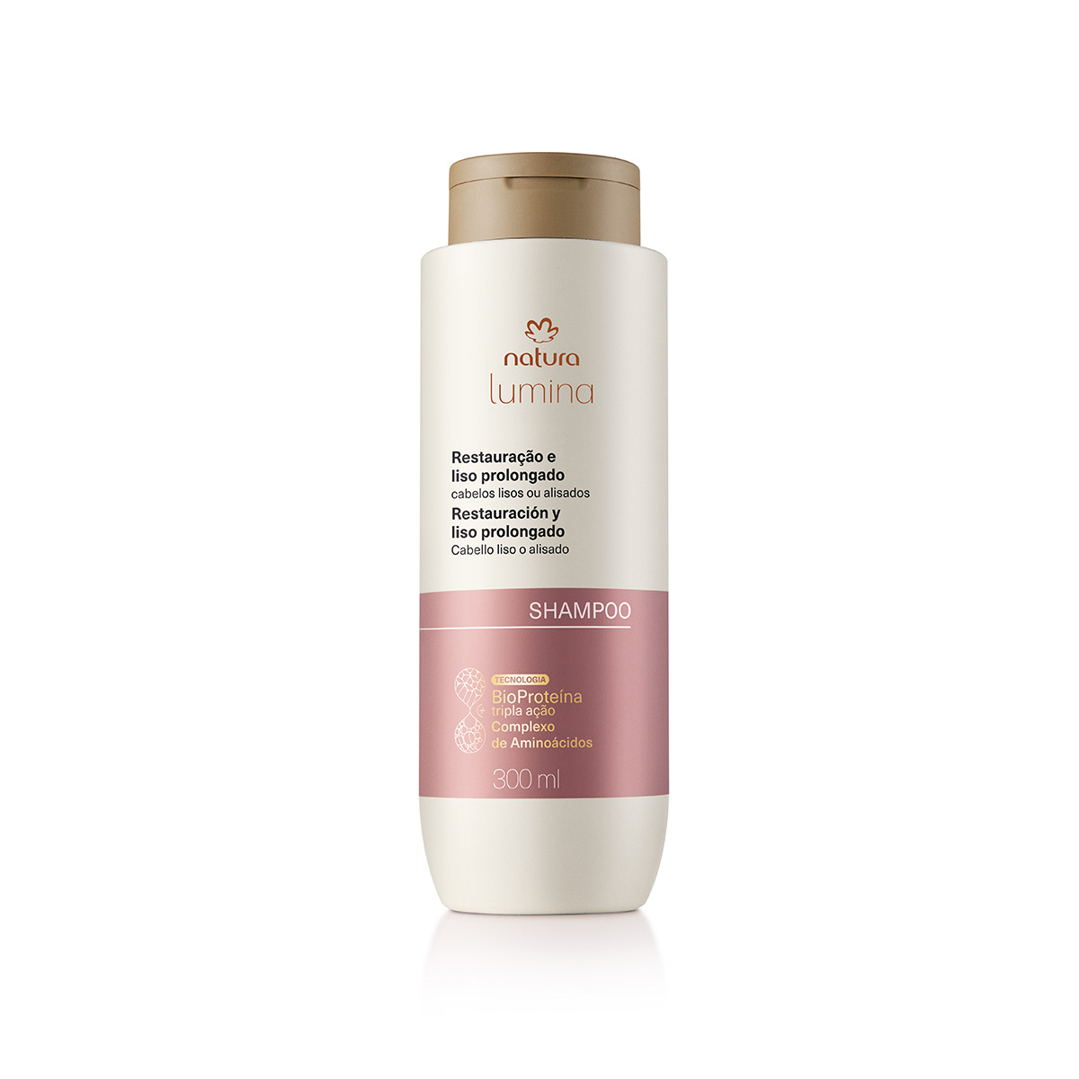 Detalhe do produto Shampoo Lumina Restaurador