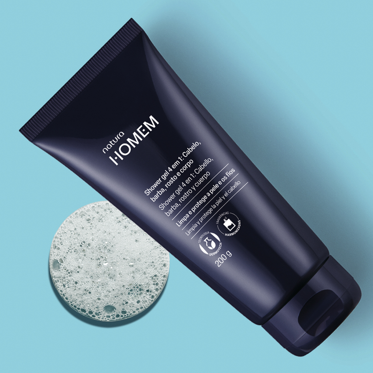 1767169220 10 Shower Gel 4 em 1 Natura Homem