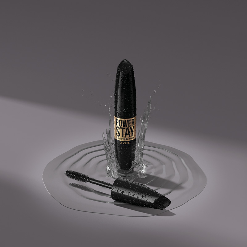 Banner mobile da máscara Avon Power Stay
