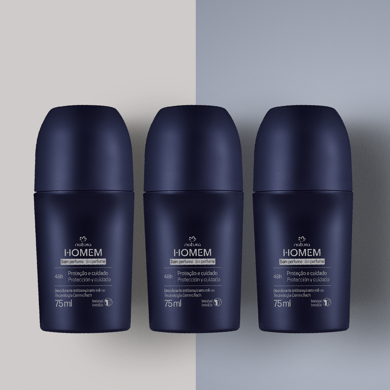 Visual mobile do kit Natura Homem