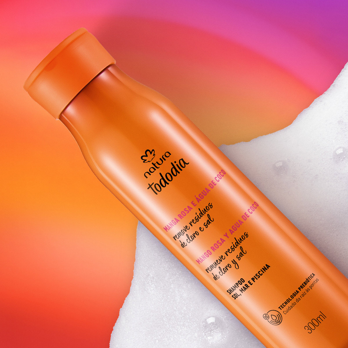 Imagem detalhada do Shampoo em uso
