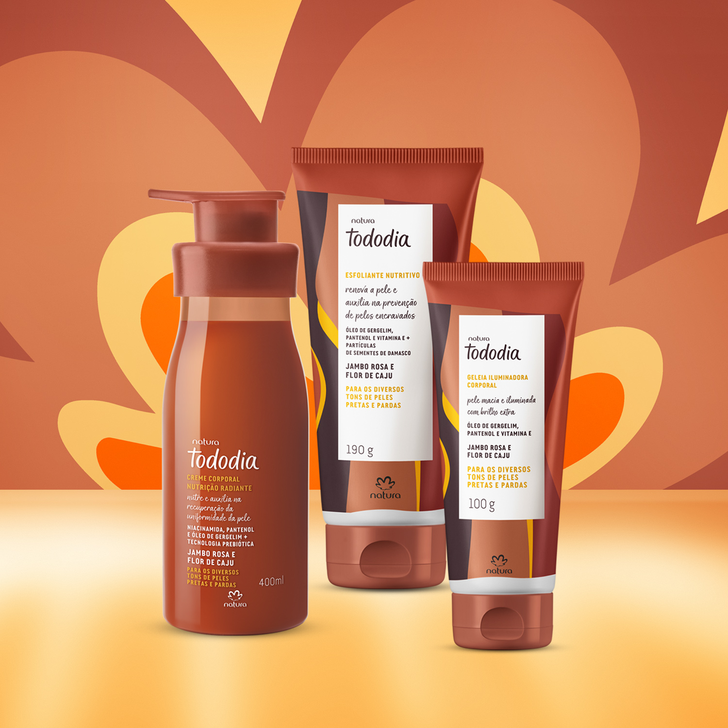1767218314 791 Kit Tododia Jambo Rosa e Flor de Caju com Esfoliante