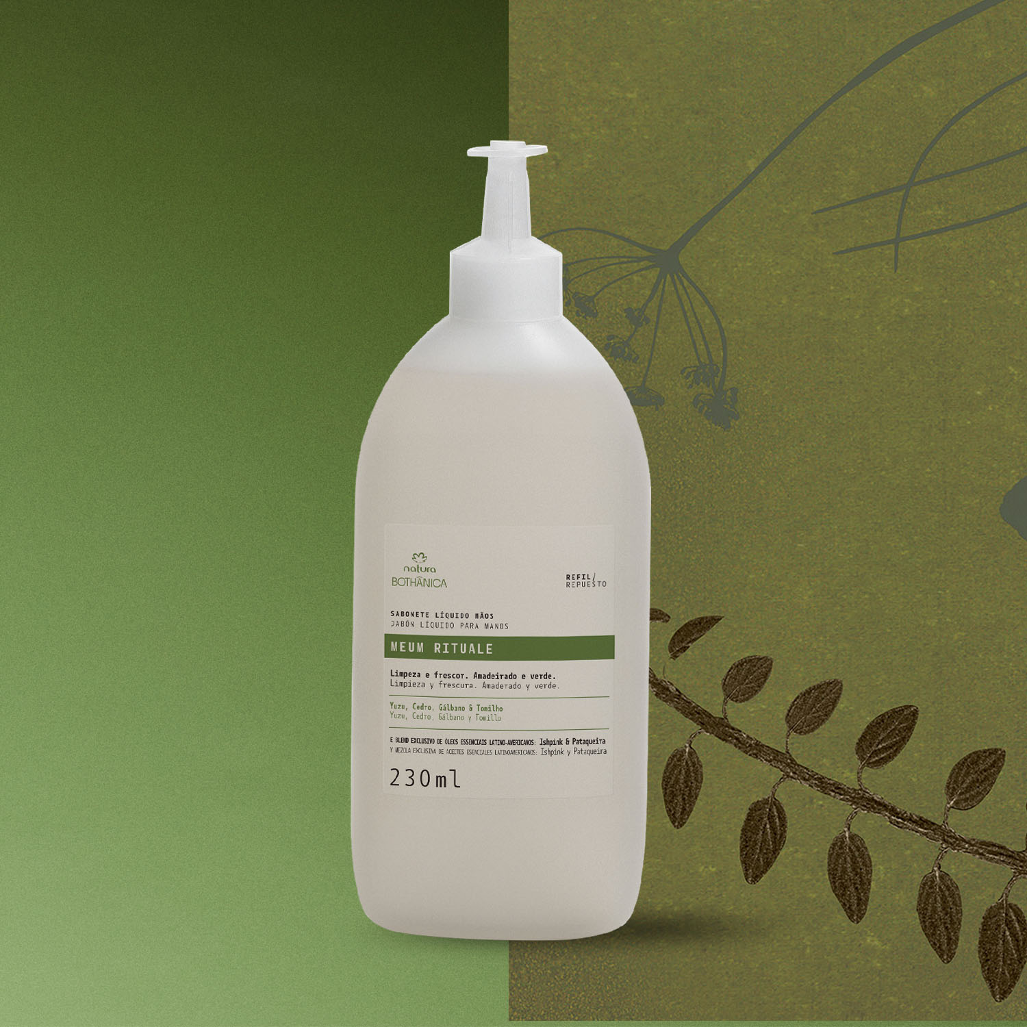 1767228312 644 Refil Sabonete Liquido para Maos Bothanica Meum Rituale