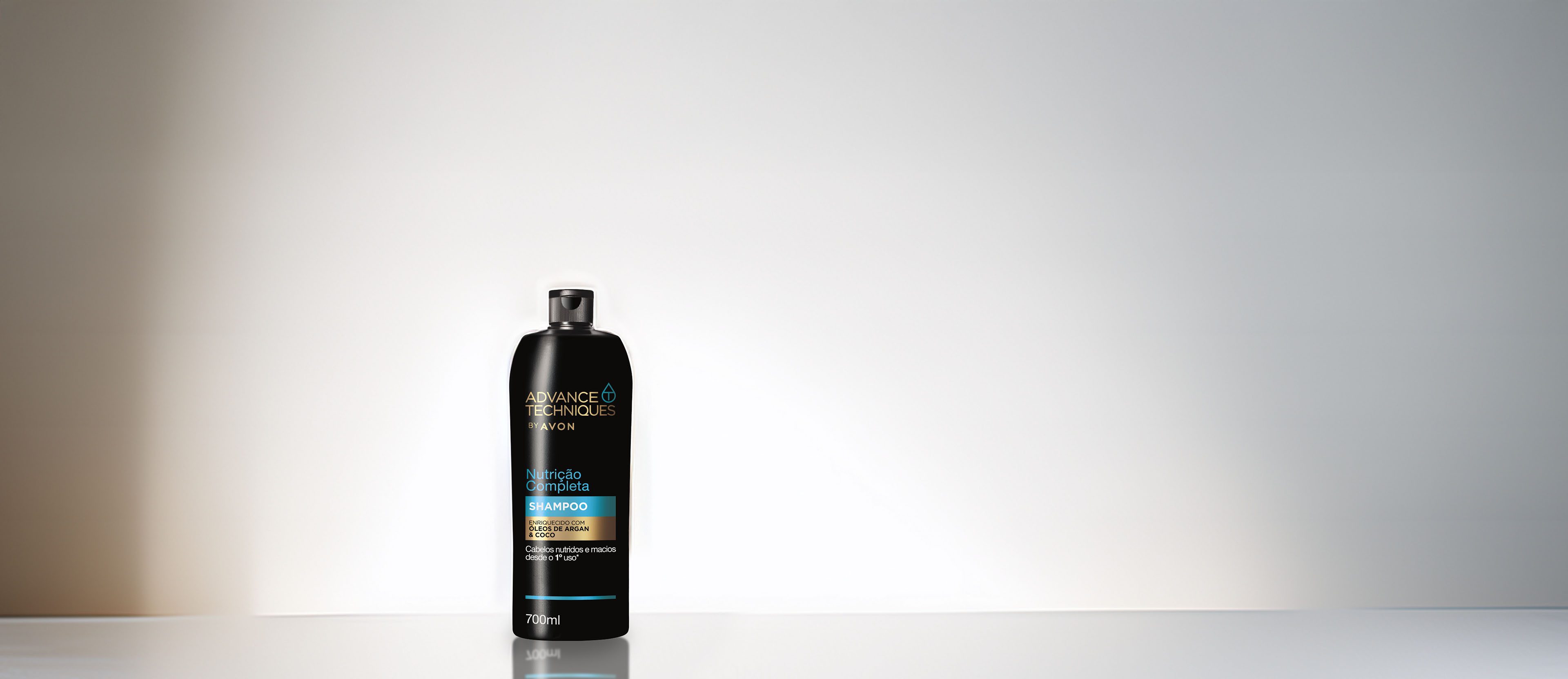 Banner desktop do Shampoo Advance Techniques Nutrição Completa