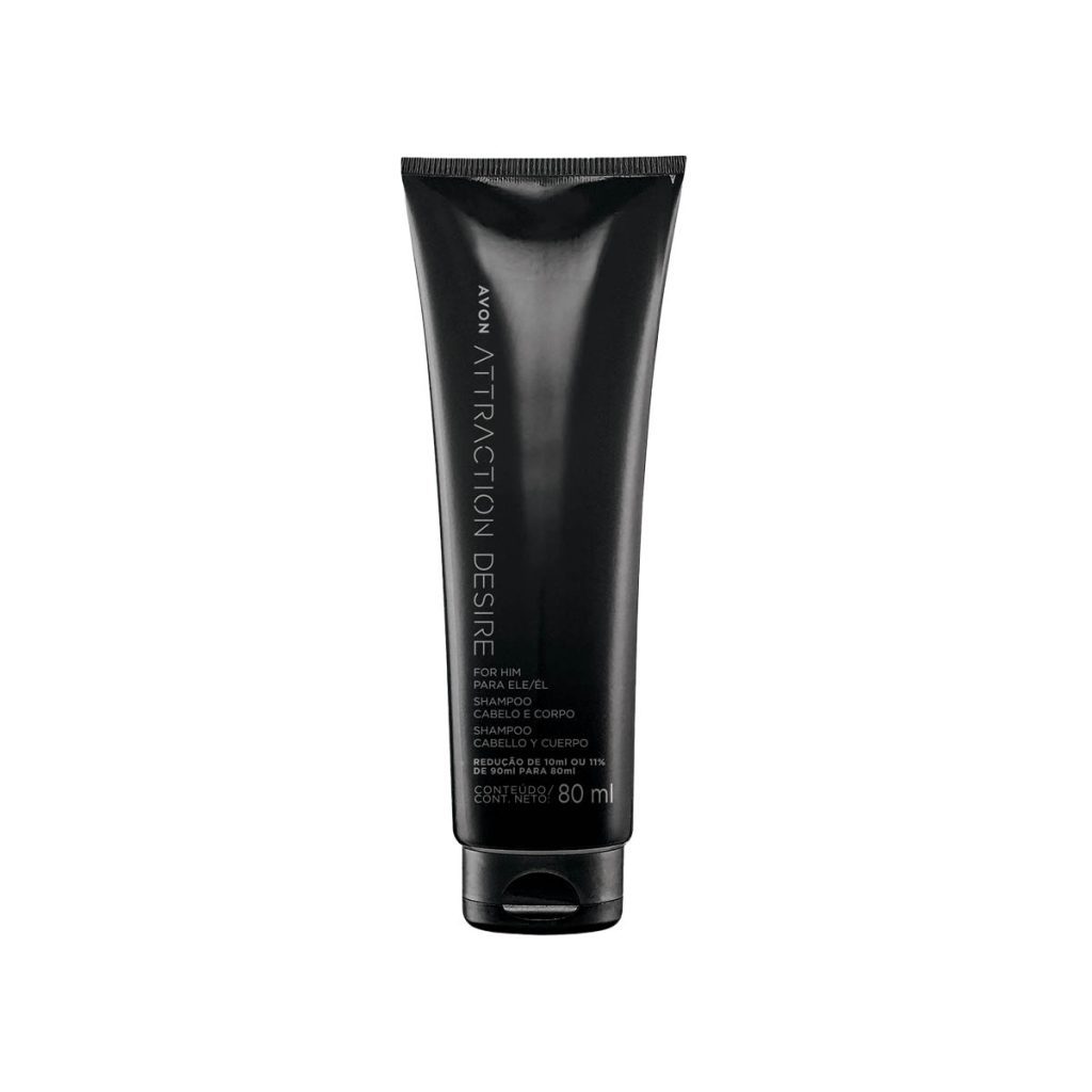 Attraction Desire para Ele Shampoo Cabelo e Corpo
