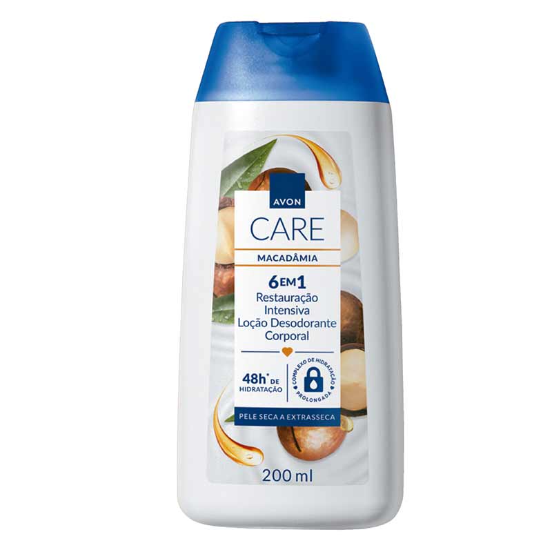 Avon Care Loção Desodorante Corporal Macadâmia