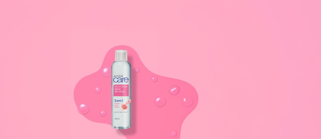 Avon Care Tonico Facial Agua De Rosas 3 Em 1 200ml