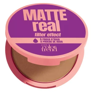 Avon Color Trend Matte Real Pó Compacto Facial