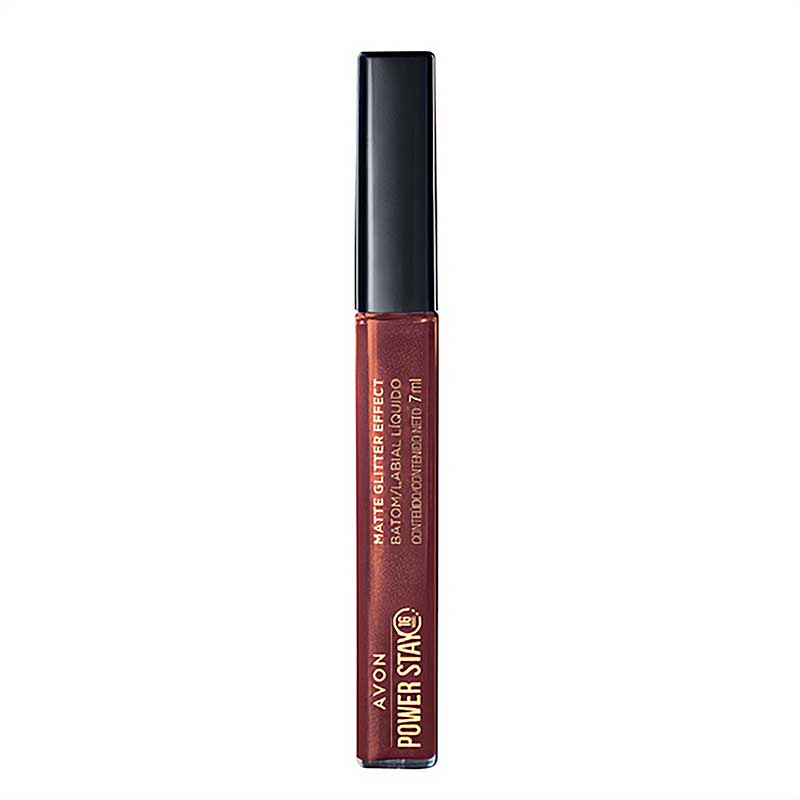 Batom Liquido Matte Glitter Effect