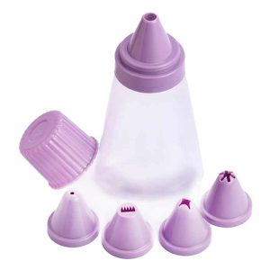 Loja 45 Bisnaga Para Confeitar Com 5 Bicos