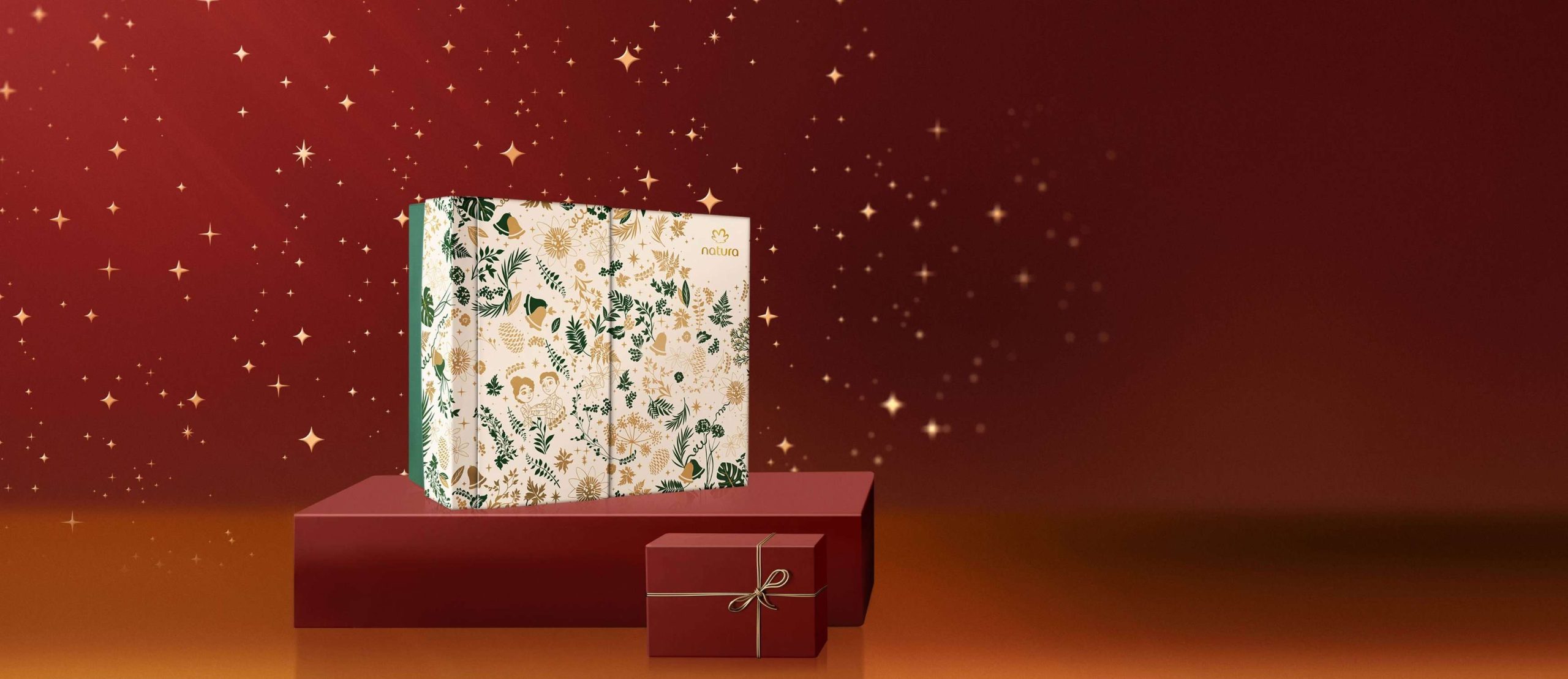 Caixa de Presente Natal Natura scaled