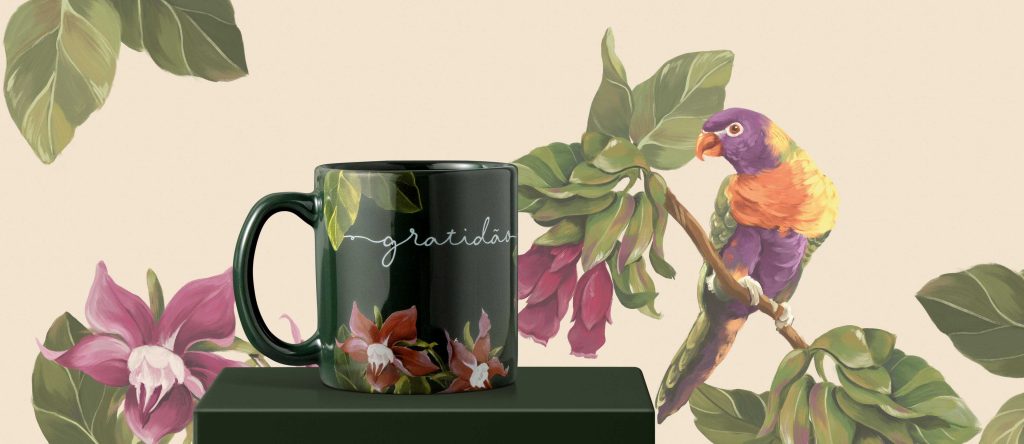 Caneca Gratidao Crer Para Ver 1 Unidade
