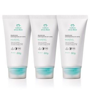 Combo Desodorante Antitranspirante em Creme Erva Doce