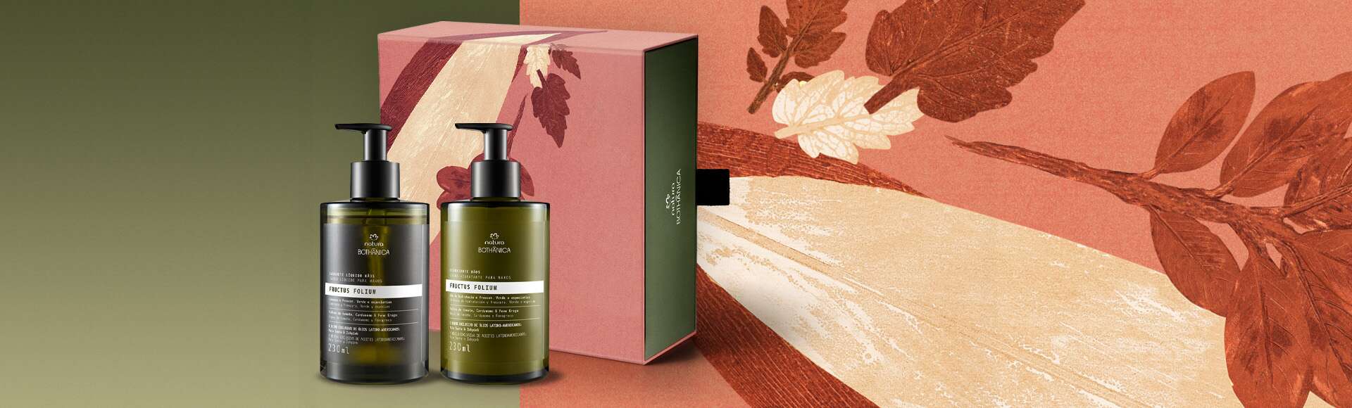 Conjunto Natura Bothanica Fructus Folium