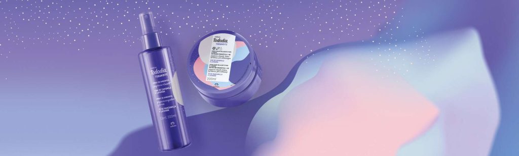 Conjunto Todanoite Chá de Camomila e Lavanda